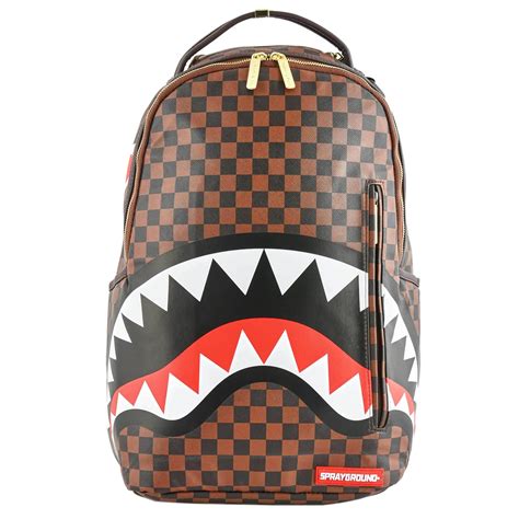 Sprayground sharks in paris backpack